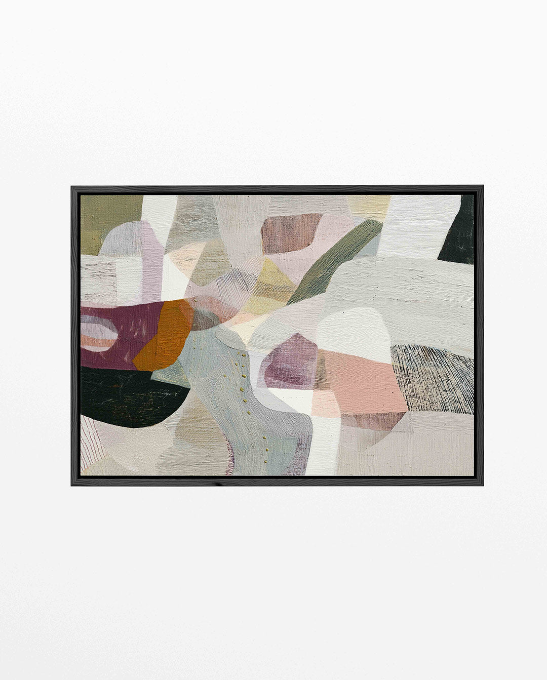 Organische vormen compositie – Balans – liggend abstract kunstwerk