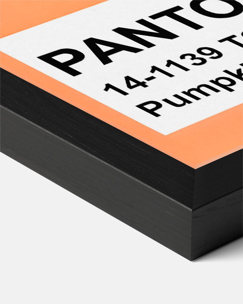 Pantone Stijlvolle Pumpkin – pop art streetart portret poster, afbeelding 8