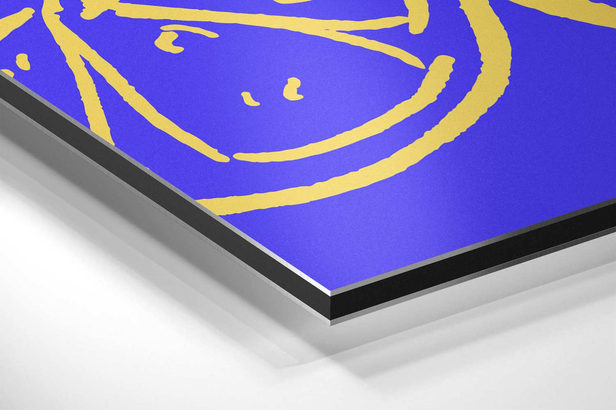 Citrus Fantasie – canvas kunstwerk als wanddecoratie