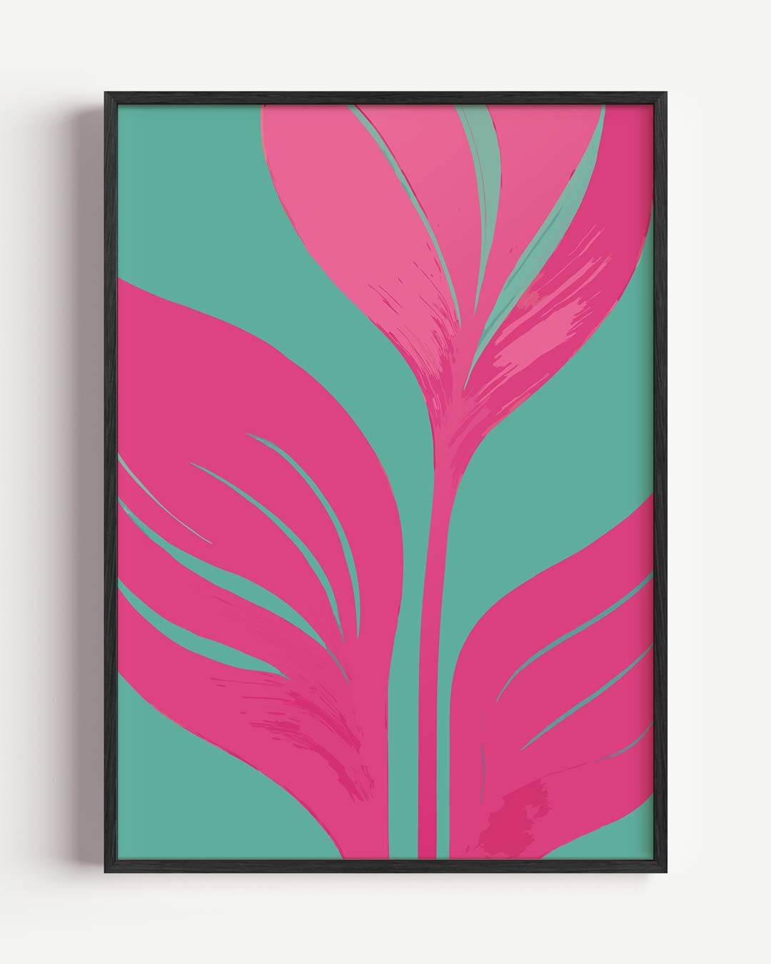Bloem Fantasie – bloemen portret poster als wanddecoratie