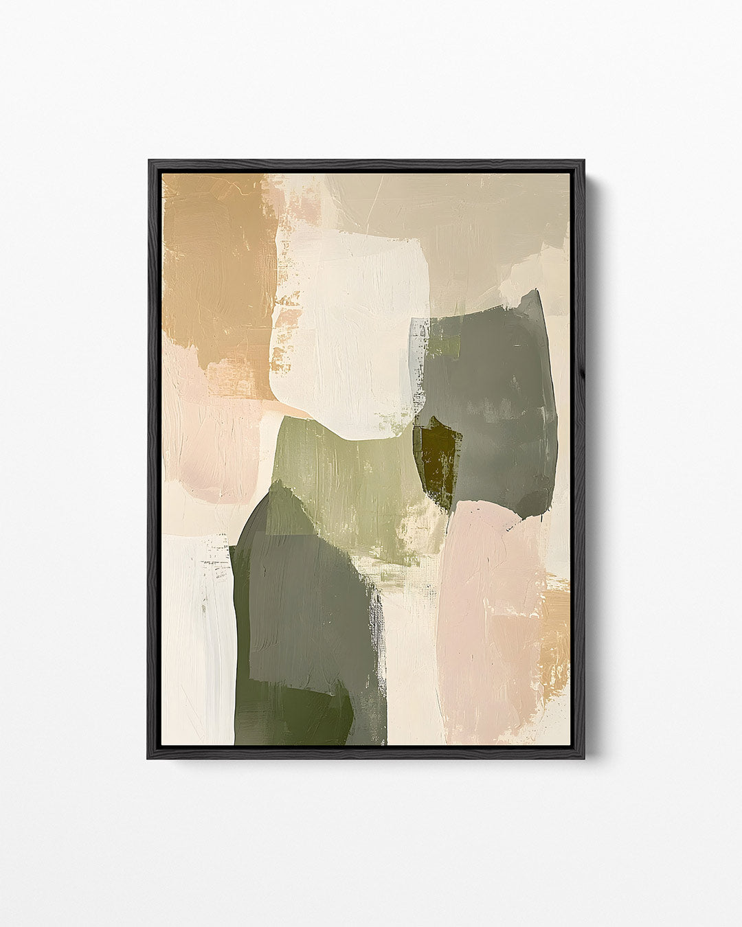 Organische vormen compositie – staand wanddecoratie kunstwerk