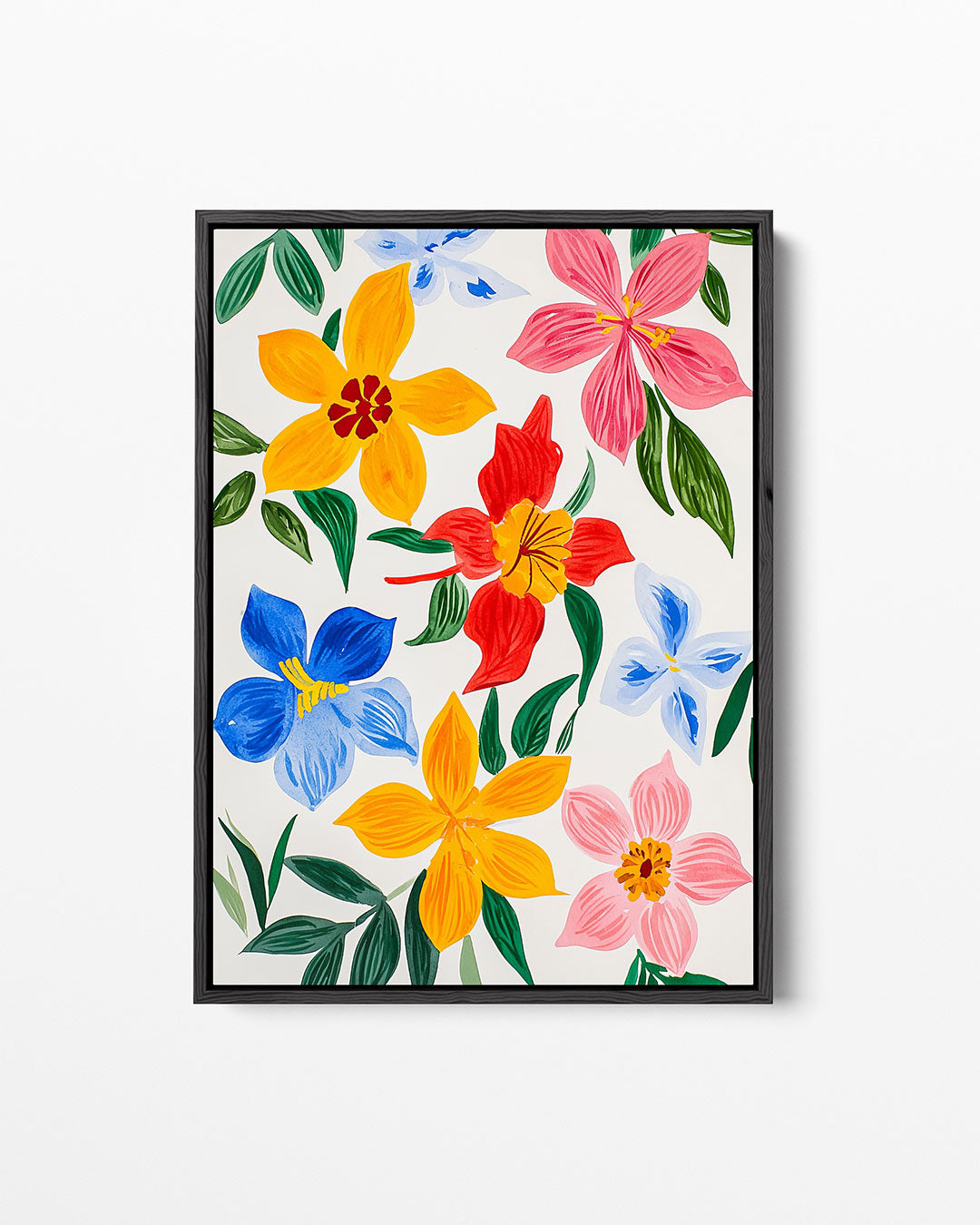 Bloemencompositie – staand wanddecoratie kunstwerk