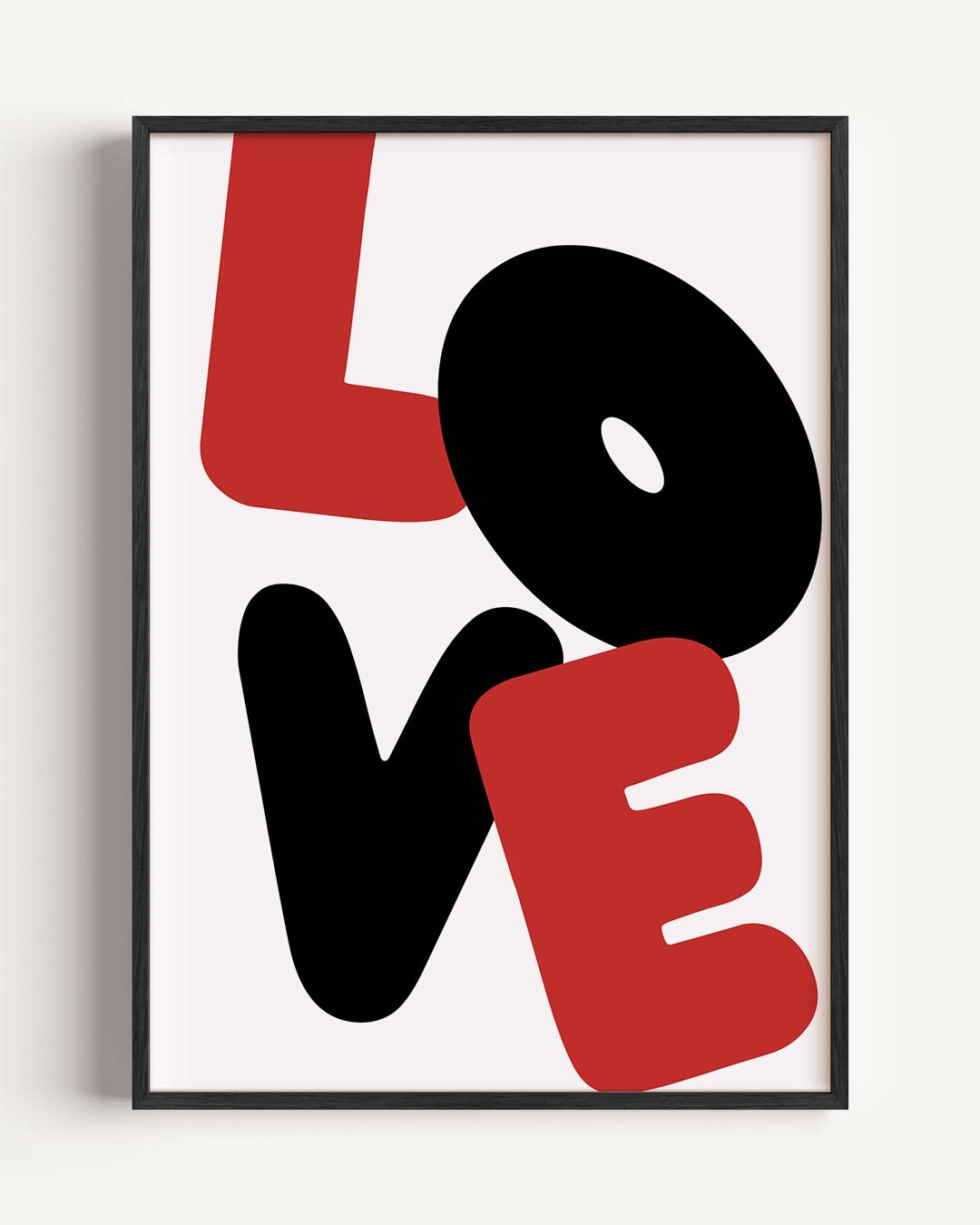 Love Grafische – zomer portret poster als wanddecoratie