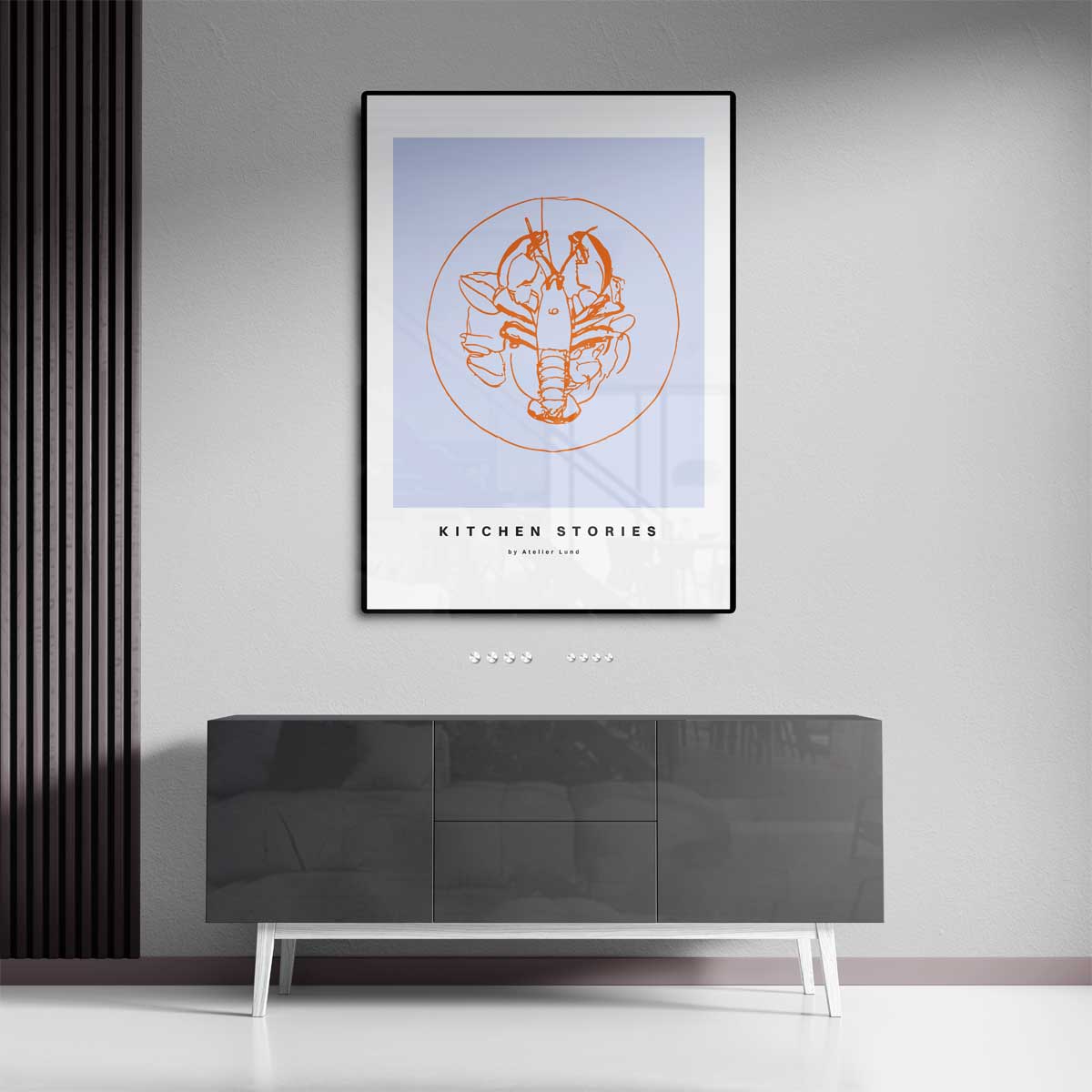 Kitchen Stories - Kunstposter – canvas kunstwerk als wanddecoratie