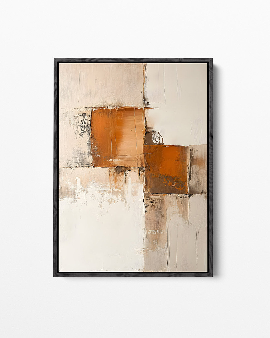Geometrische vlakken – staand wanddecoratie kunstwerk