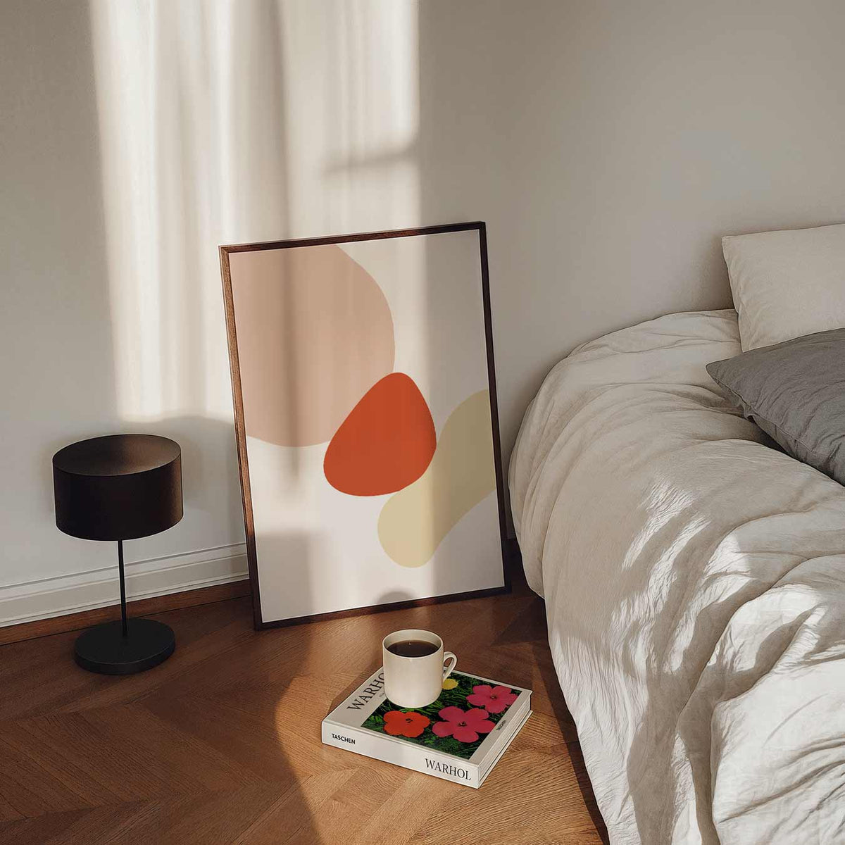Trendy Abstracte Kunstposter – abstract portret poster, afbeelding 7