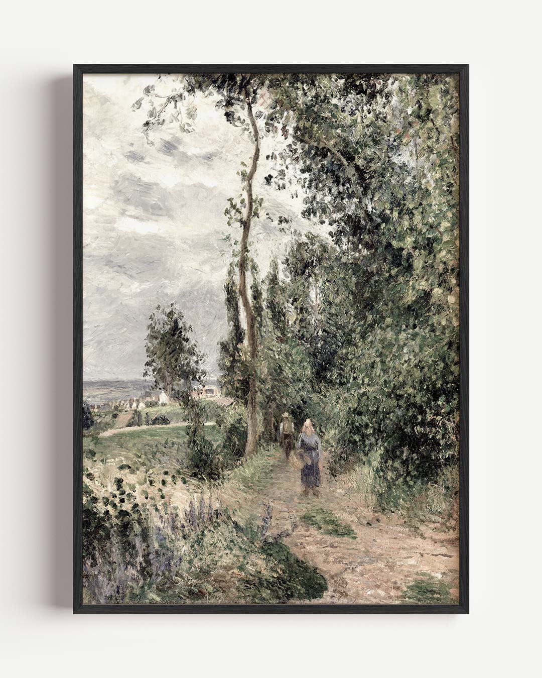 Lente Wandelpad – vintage portret poster als wanddecoratie