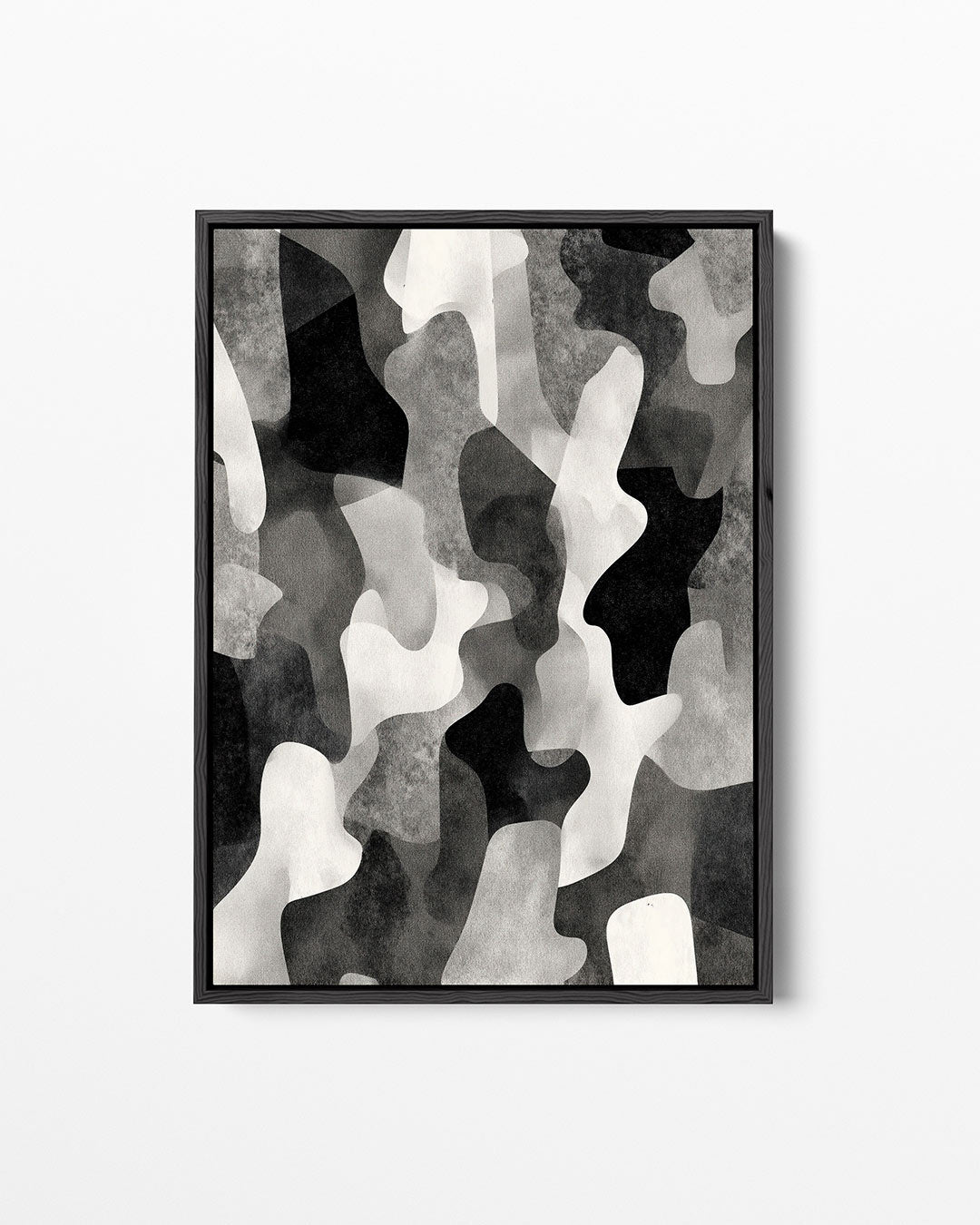 Organische vormen compositie – staand wanddecoratie kunstwerk