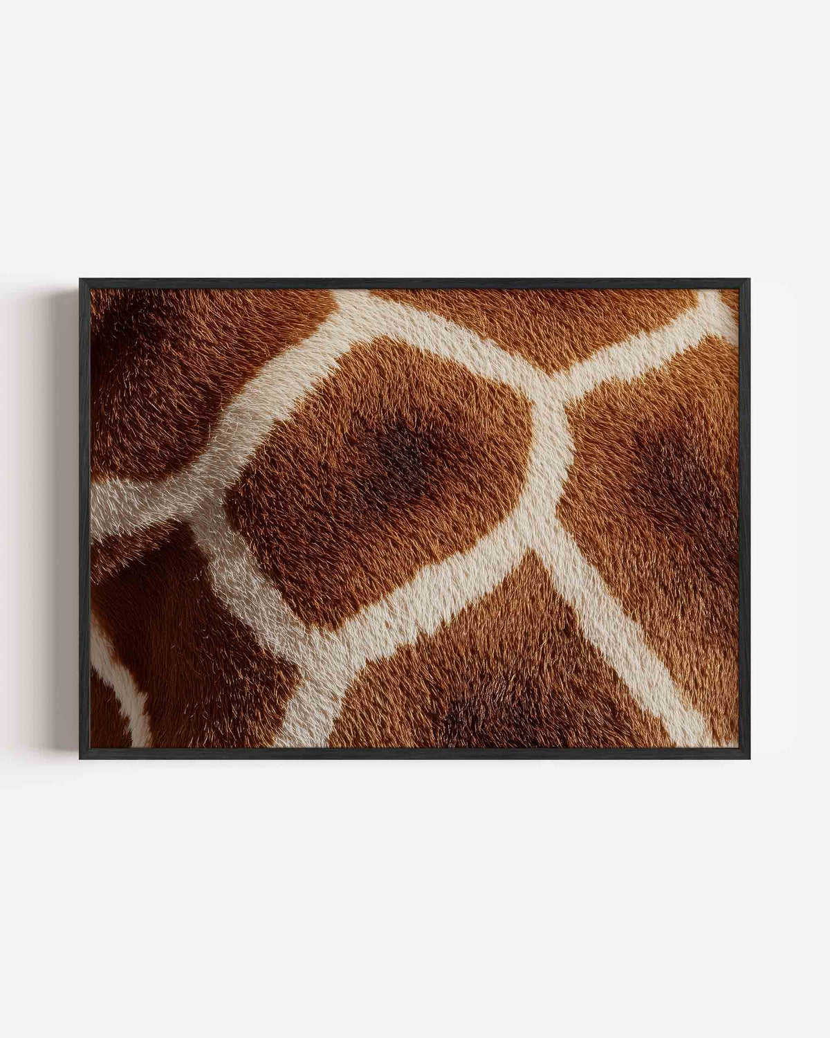 Giraffe patroon – jungle landscape poster als wanddecoratie
