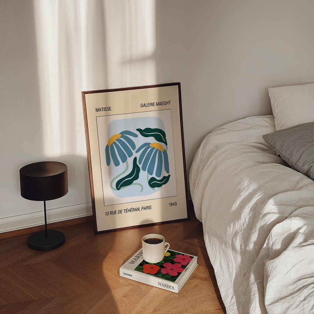 Bloemenpracht in Paris – abstract portret poster, afbeelding 7