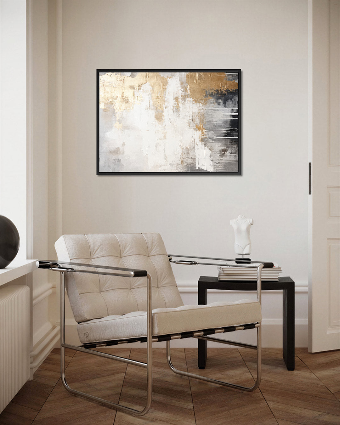 Gelaagde texturen – kunstwerk op canvas, dibond of plexiglas