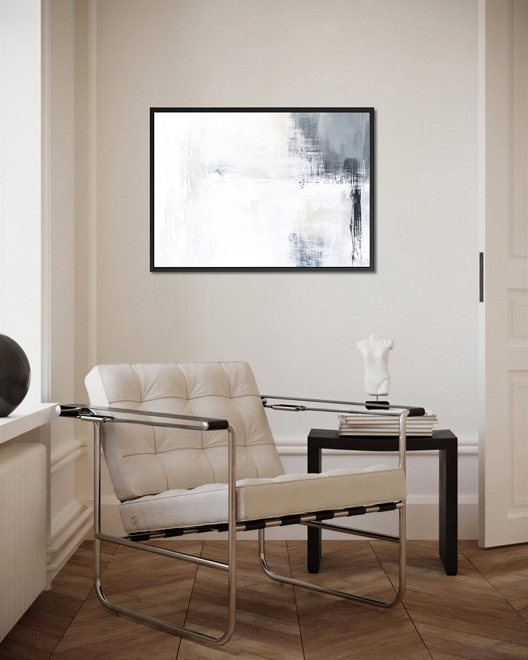 Rustige kleurencompositie – kunstwerk op canvas, dibond of plexiglas