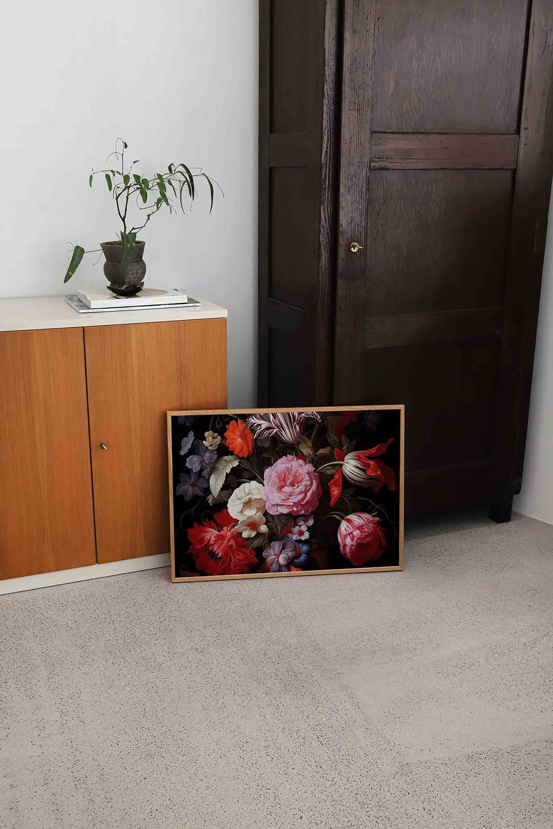 Bloemenpracht – bloemen wandkunst als landscape poster