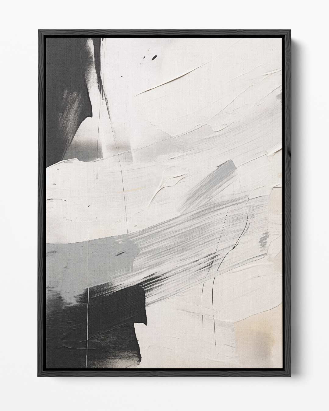 Mystiek in Monochroom – portret kunstwerk als wanddecoratie
