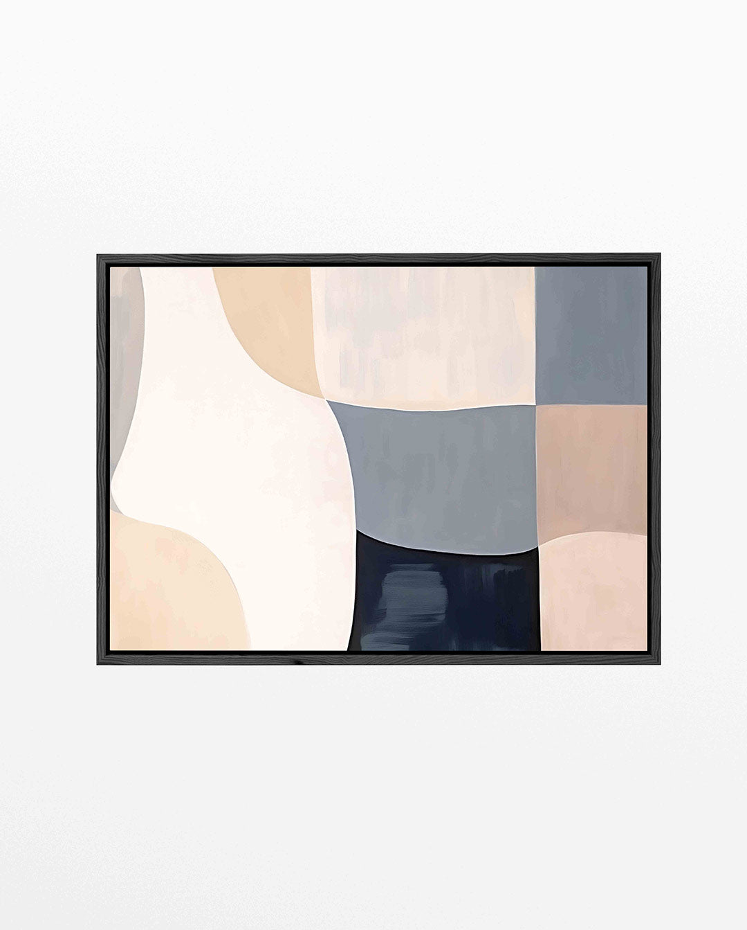 Organische vormen compositie – Creëren – liggend abstract kunstwerk