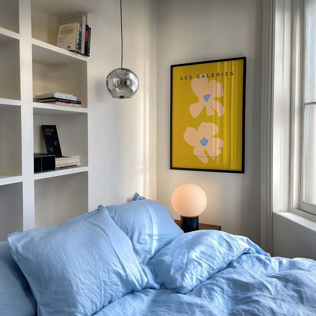 Bloemenpracht – staande muurposter met bloemen