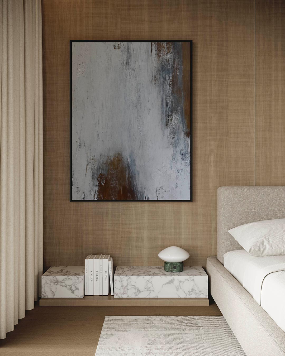 Gelaagde texturen – kunstwerk op canvas, dibond of plexiglas