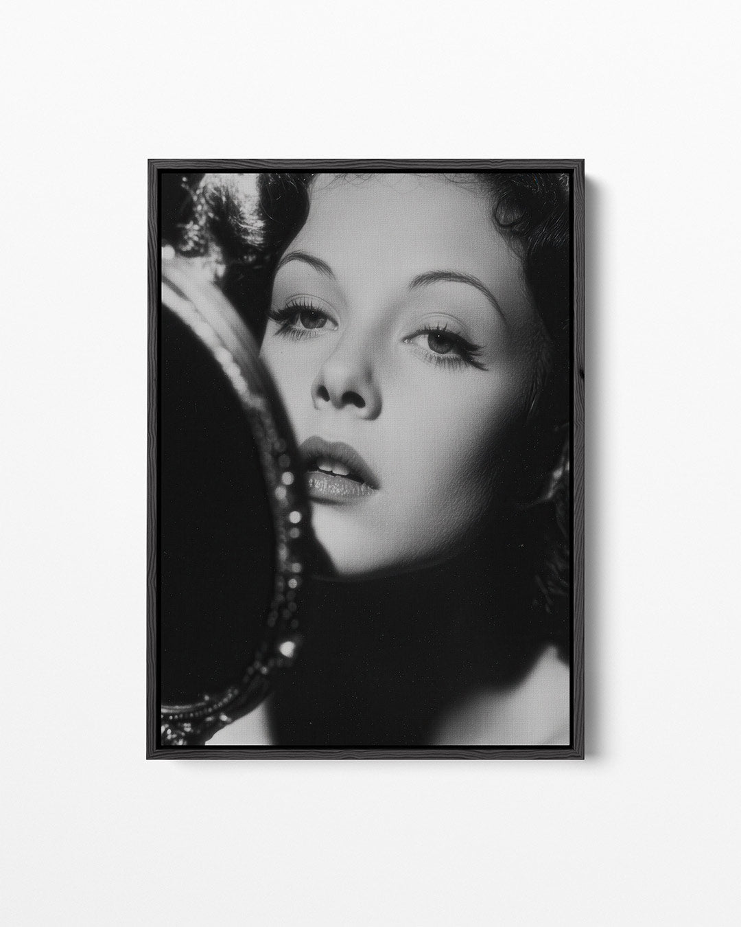 Elegante spiegelblik – staand wanddecoratie kunstwerk