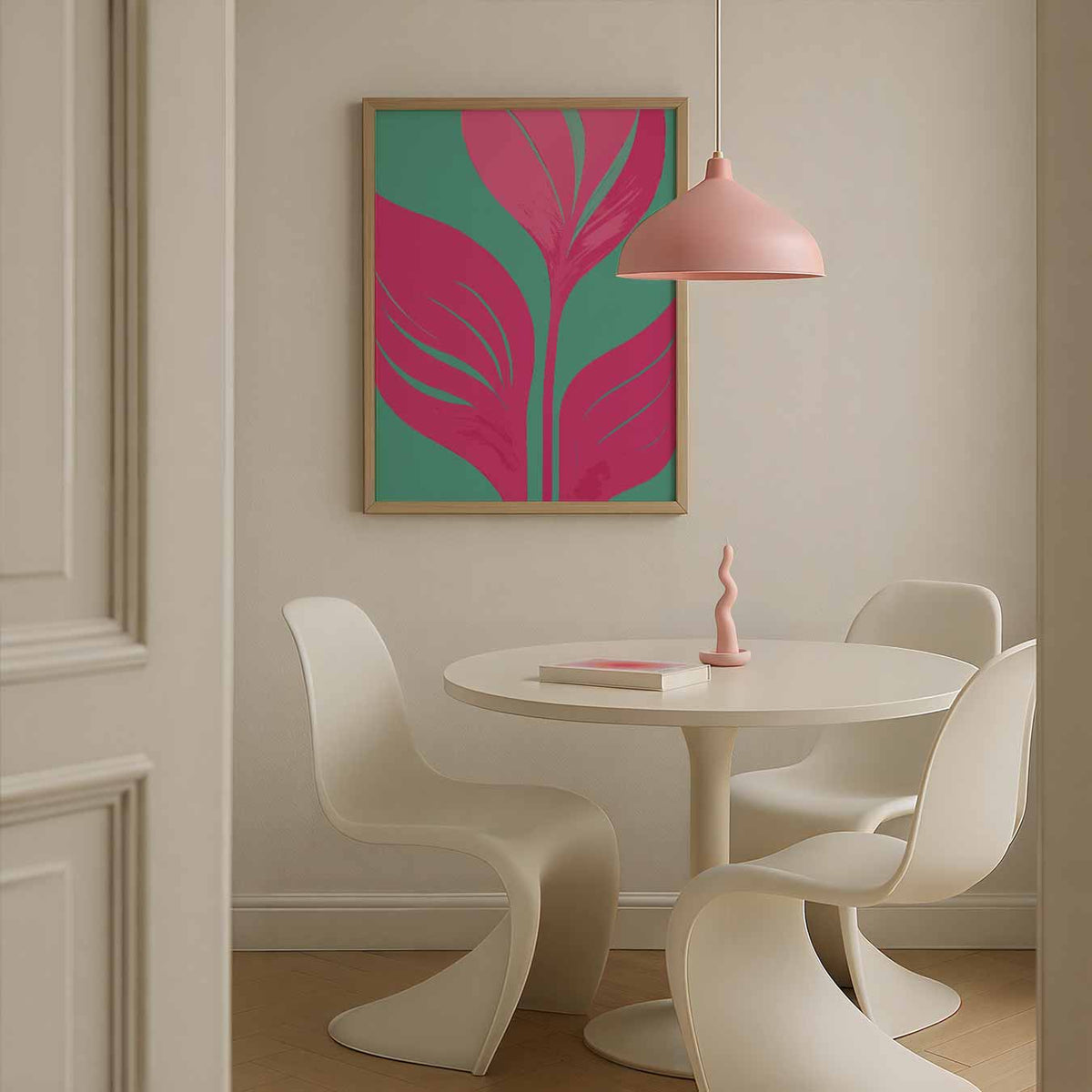 Bloem Fantasie – bloemen poster in staand formaat