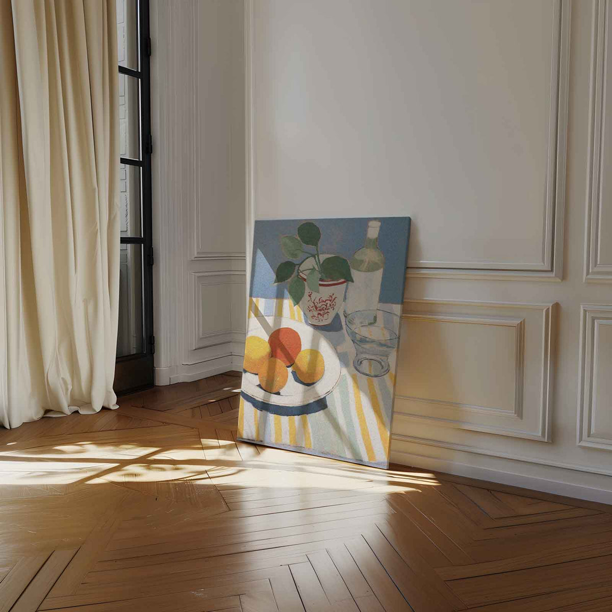 Verfrissende Zomertafel – portret kunstwerk als wanddecoratie, afbeelding 14