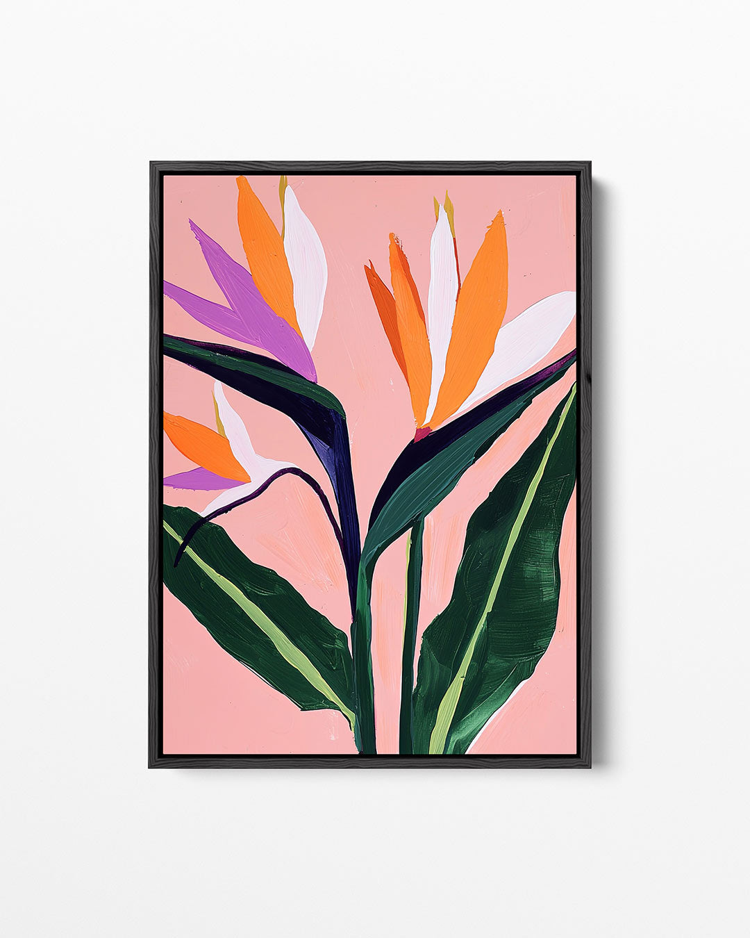 Vrolijke bloemen – staand wanddecoratie kunstwerk