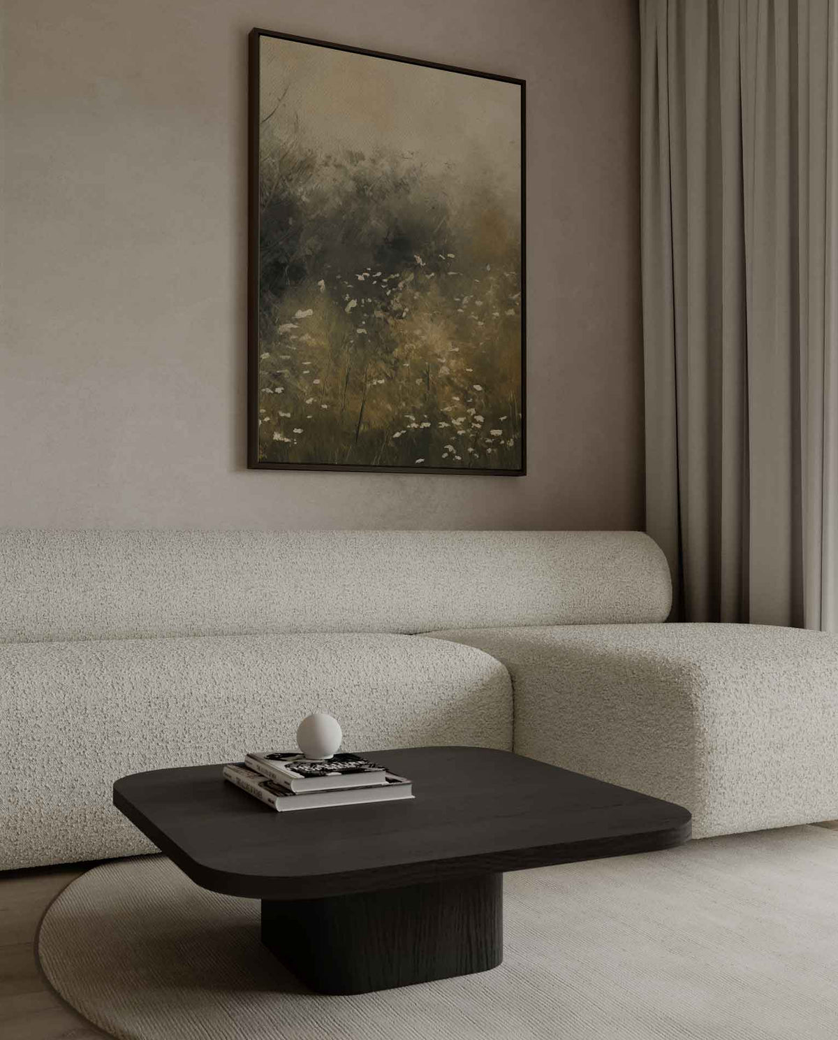 Dromerige Weide – canvas kunstwerk als wanddecoratie