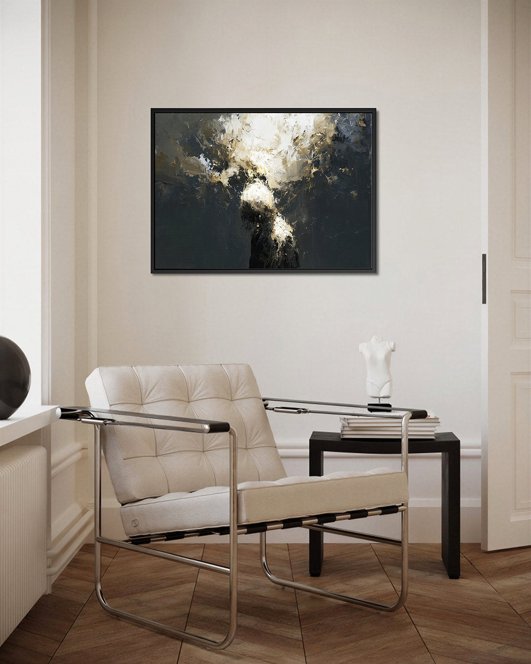 Dynamische vormen – Wanddecoratie kunstwerk – kunstwerk op canvas, dibond of plexiglas