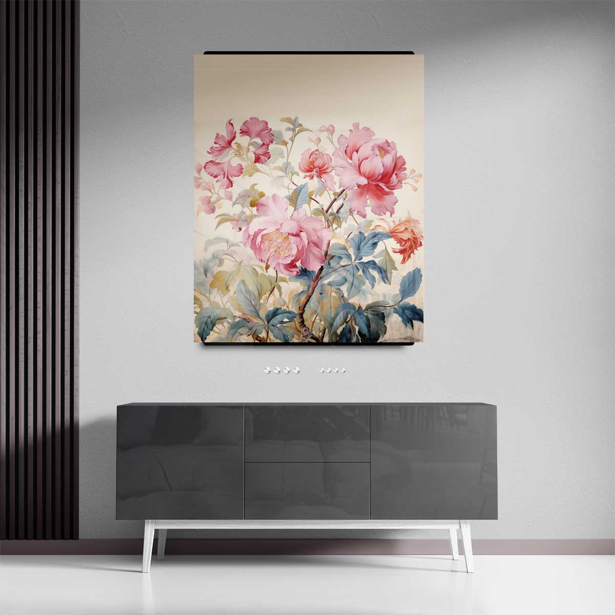 Bloemenpracht op Behang – portret wandkunst van WallArtistic