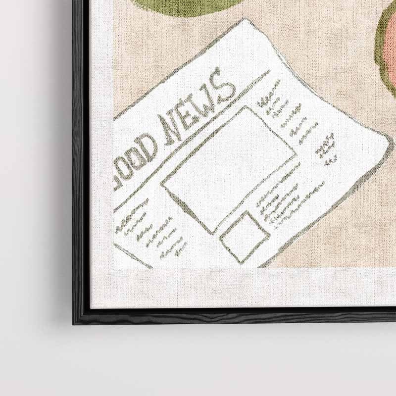 Ochtendmoment – plexiglas kunstwerk als wanddecoratie