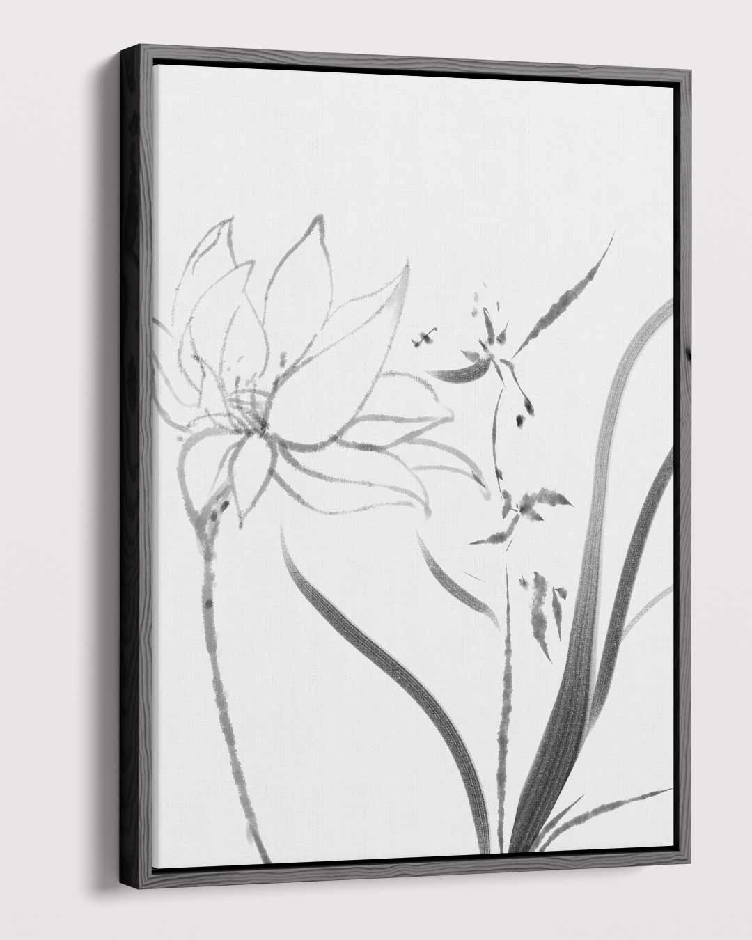 Zen Bloemenpracht – dibond kunstwerk als wanddecoratie
