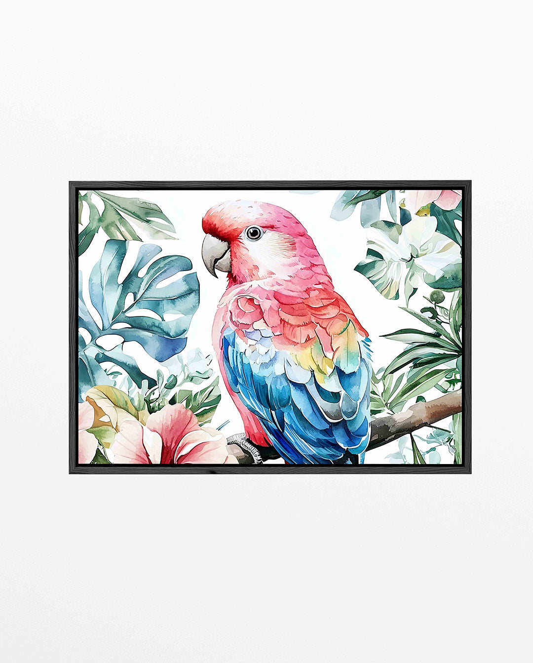 Vrolijke papegaai – Dieren kunstwerk – liggend dieren kunstwerk