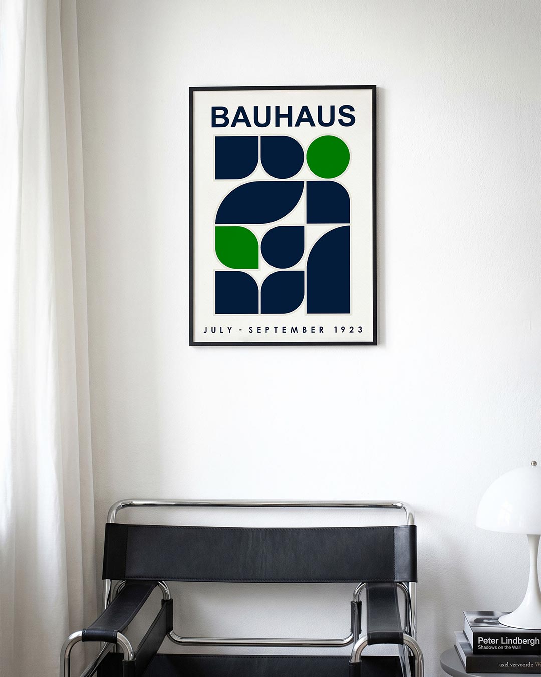 Vormen en vlakken – moderne Bauhaus wandkunst als poster