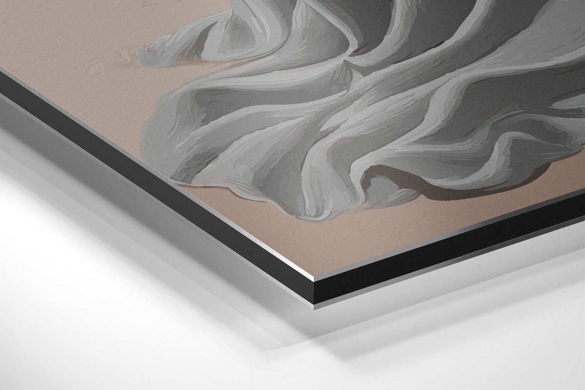 Strandstoel met Zilte Bries – canvas kunstwerk als wanddecoratie