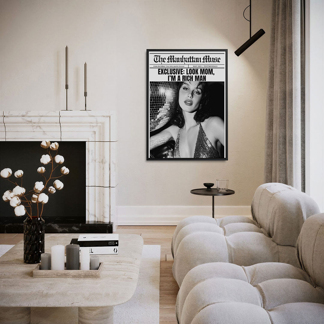 Portret – staand wanddecoratie kunstwerk