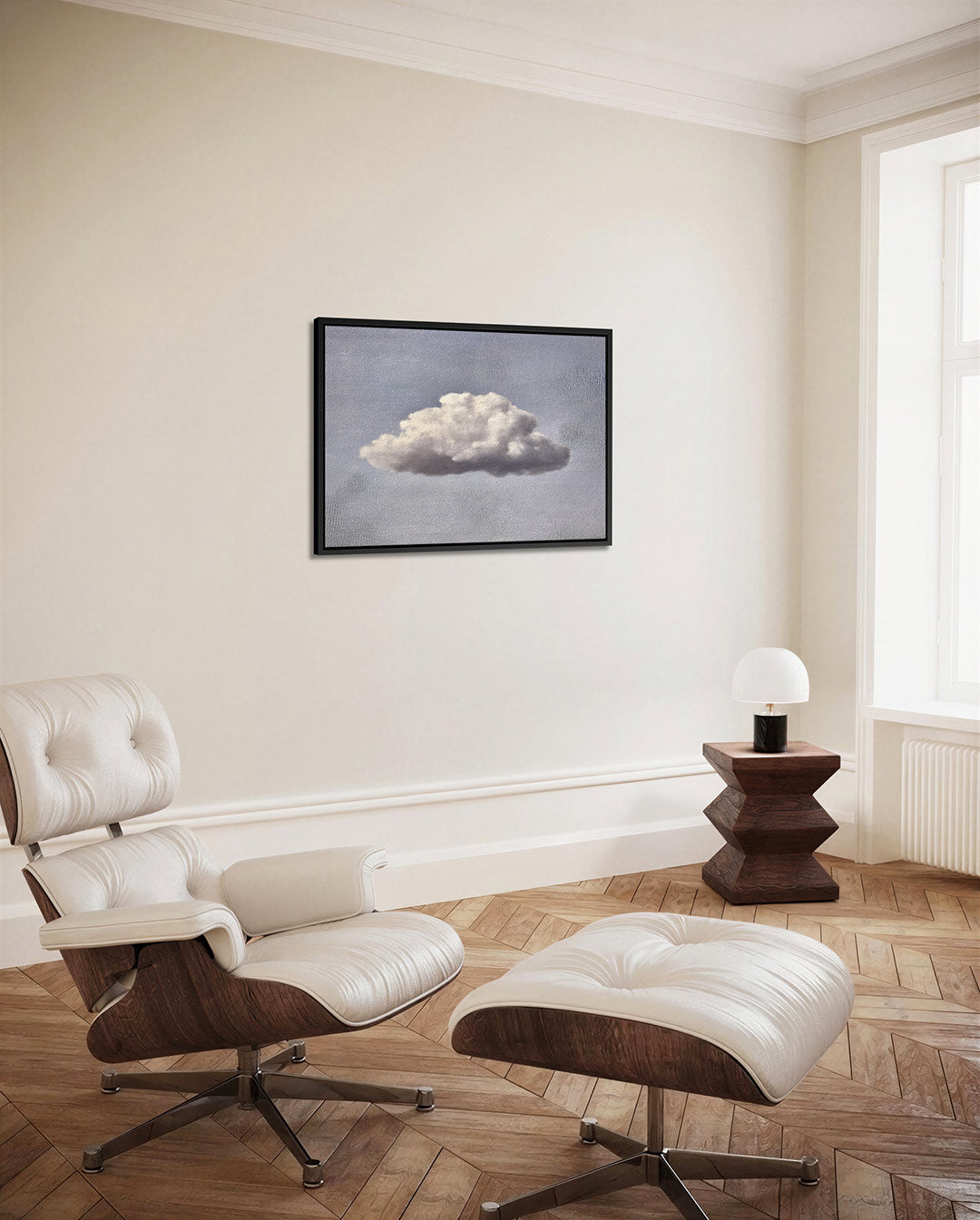 Dromerige wolk – alternatieve weergave van het kunstwerk