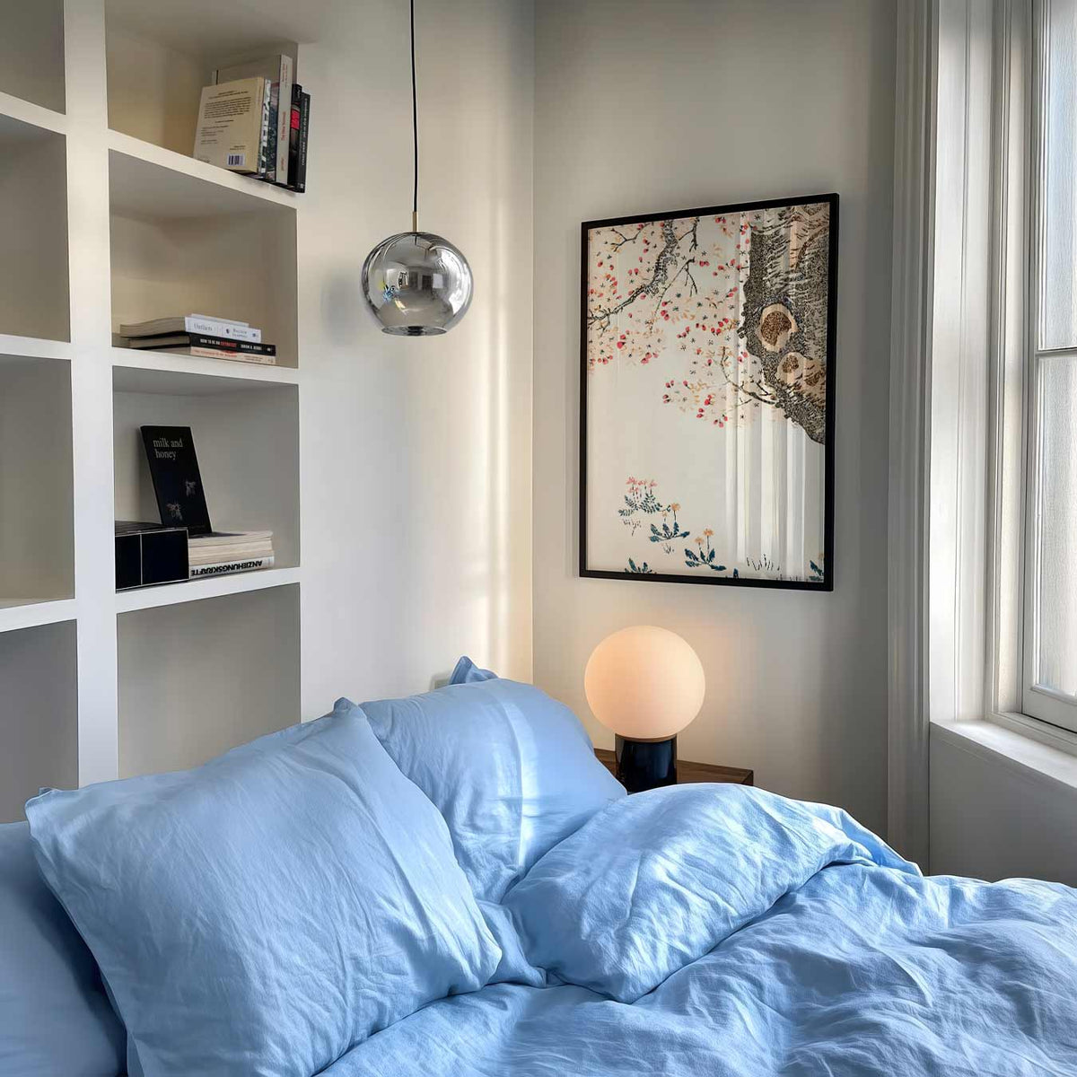 Bloesemkunst voor een serene sfeer – kinderposter in staand formaat