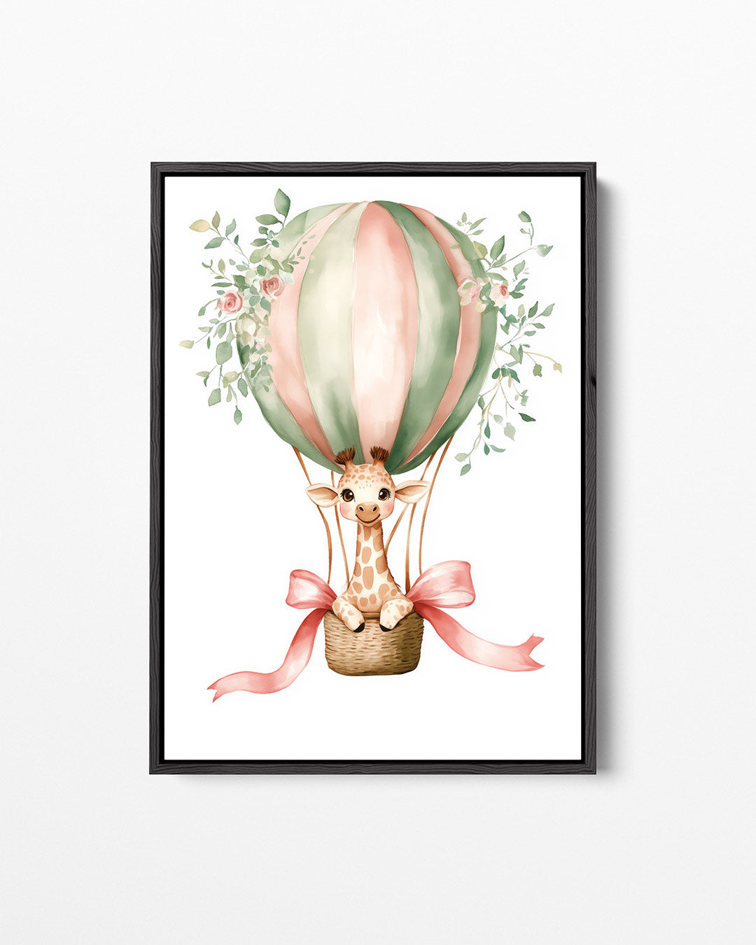Dromerige ballonvaart – staand wanddecoratie kunstwerk