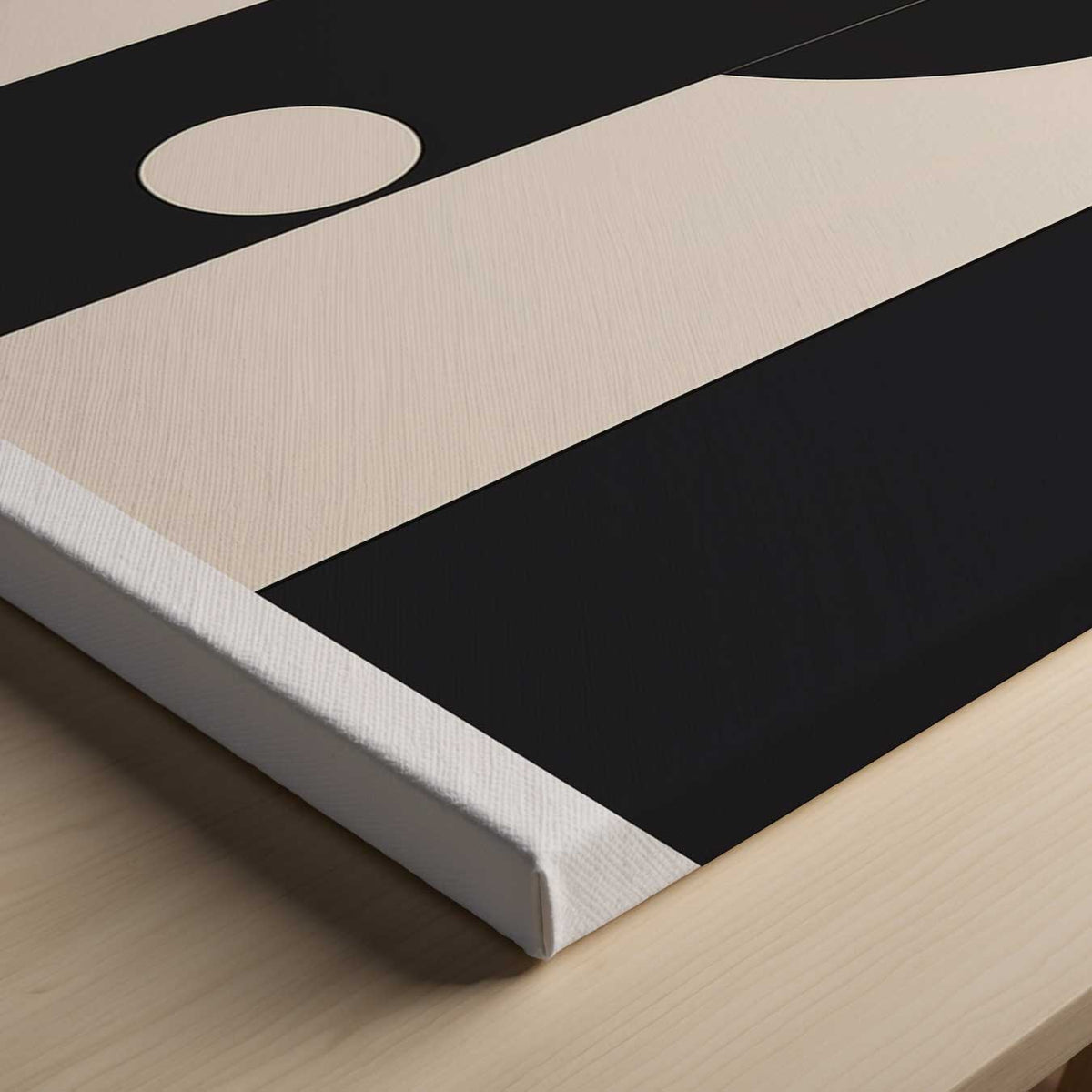 Stijlvolle Geometrie Poster – canvas kunstwerk als wanddecoratie