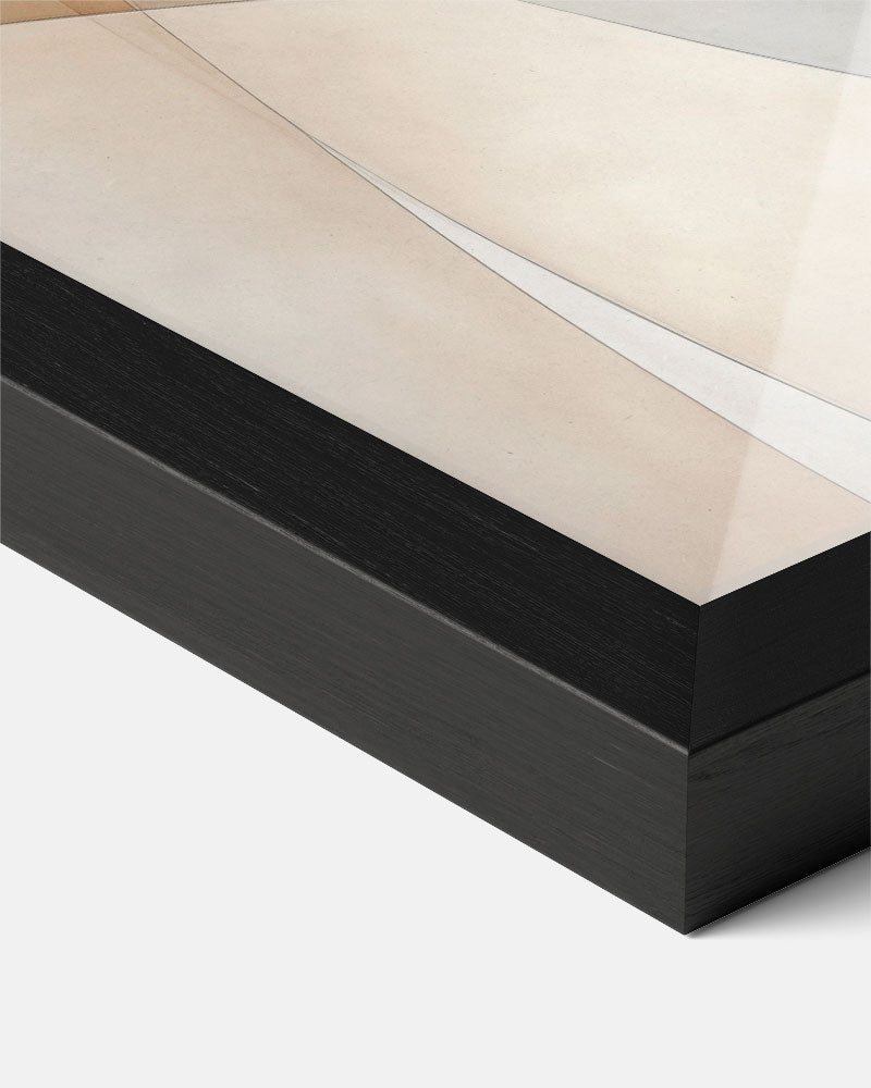 Elegante Abstracte Kunstposter – staande textuur wanddecoratie van WallArtistic