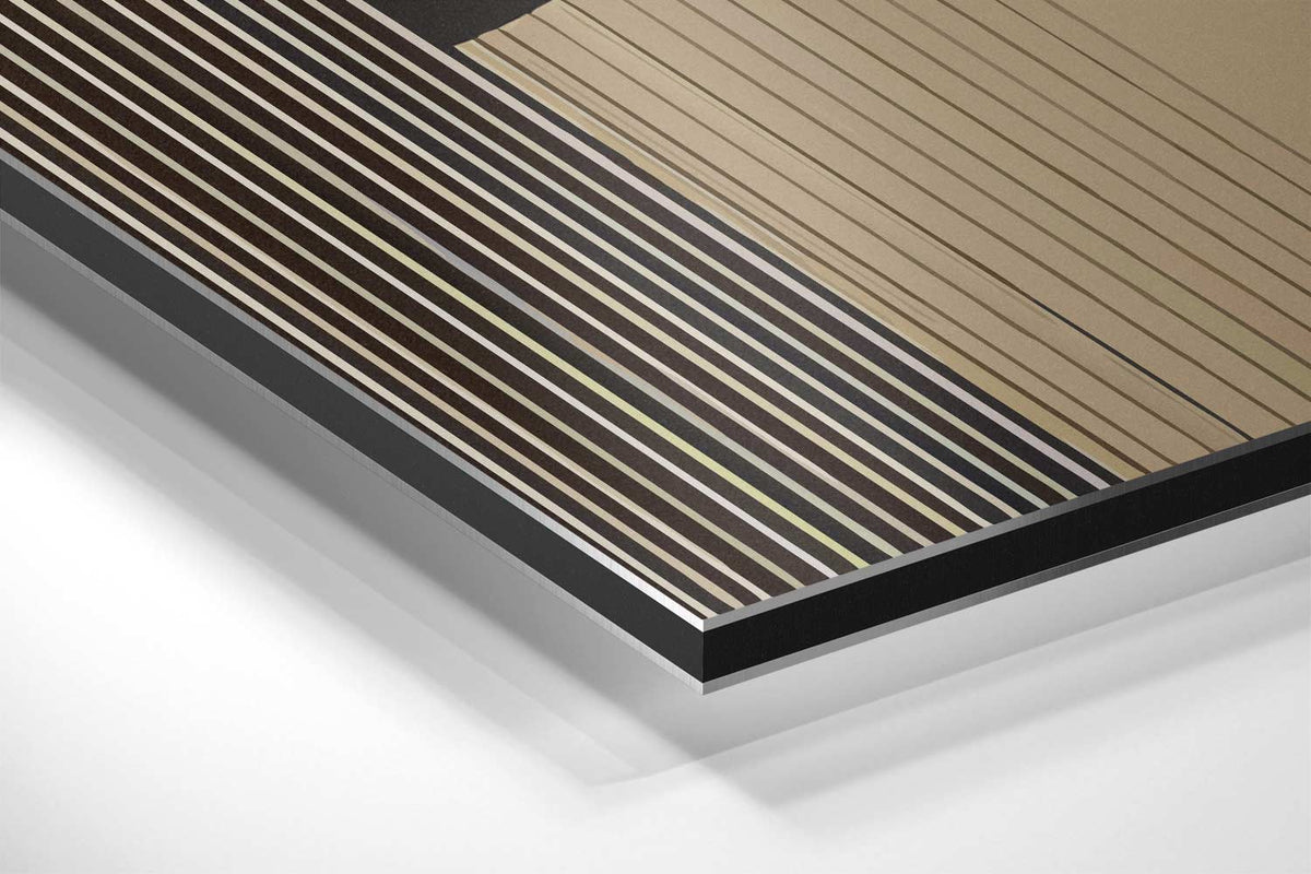 Moderne Geometrische Harmonie – canvas kunstwerk als wanddecoratie