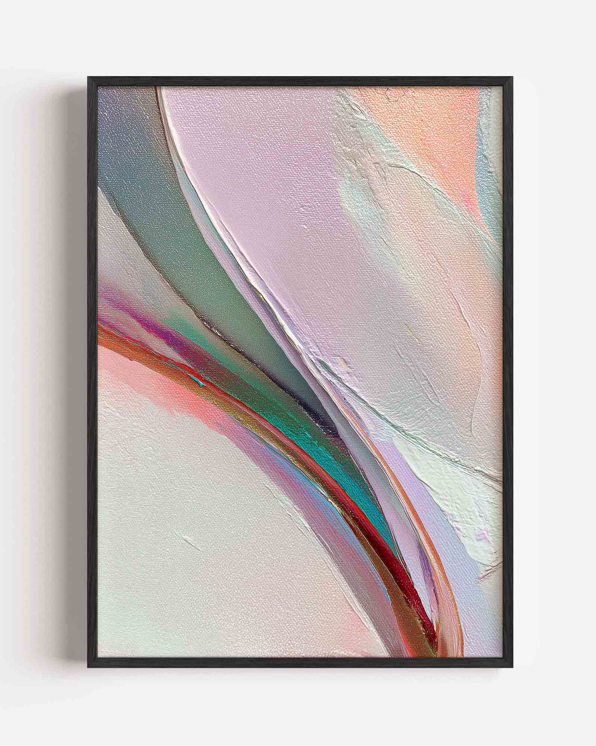 Abstracte vormen – abstracte portret poster als wanddecoratie