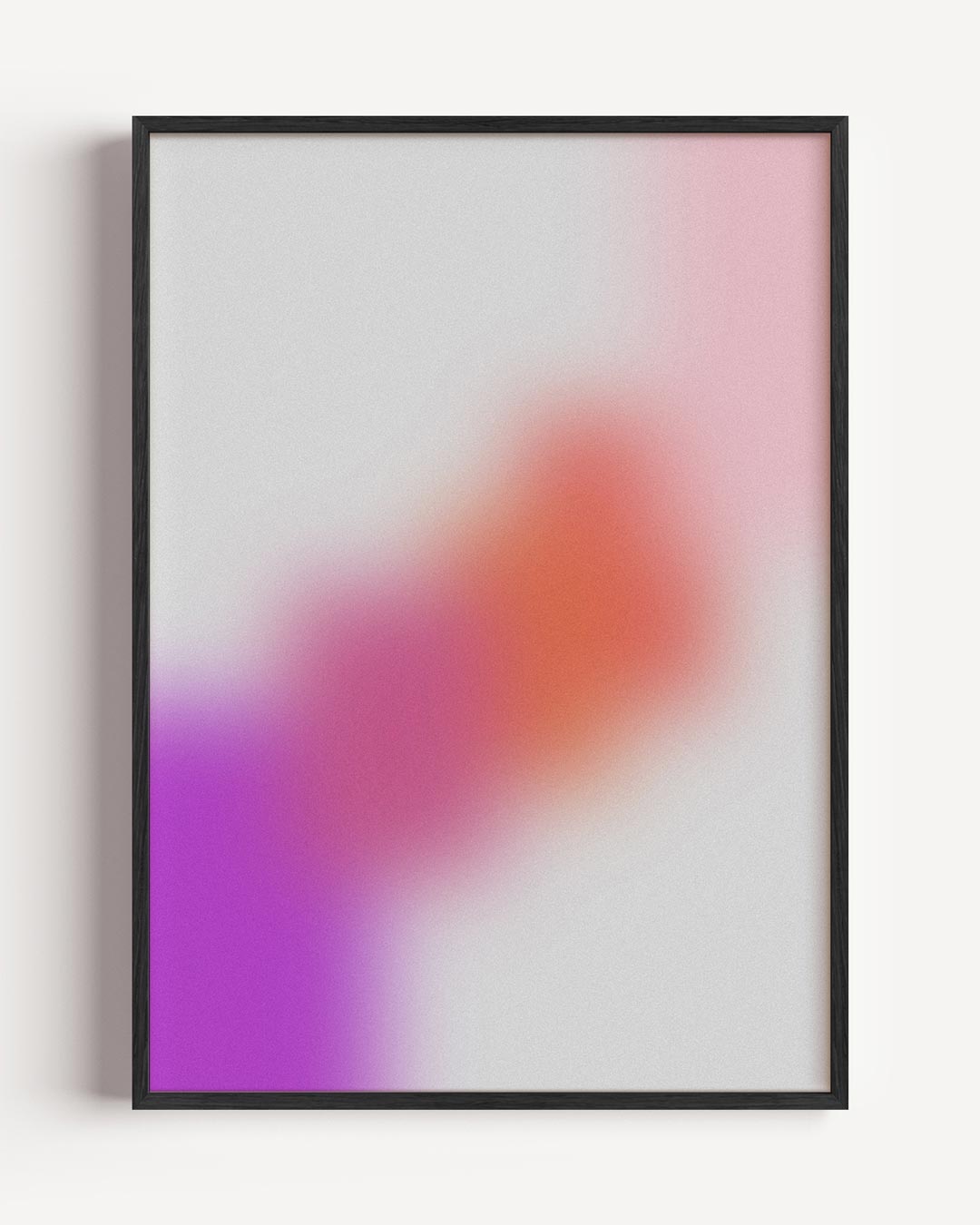 Kleurrijke Abstracte Mist – kleurrijke abstracte portret poster als wanddecoratie