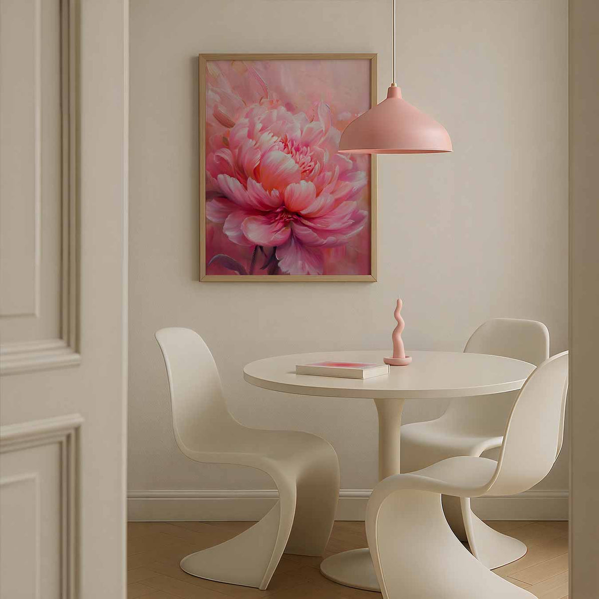 Bloemendroom Kunstposter – Streetart wandkunst als portret poster