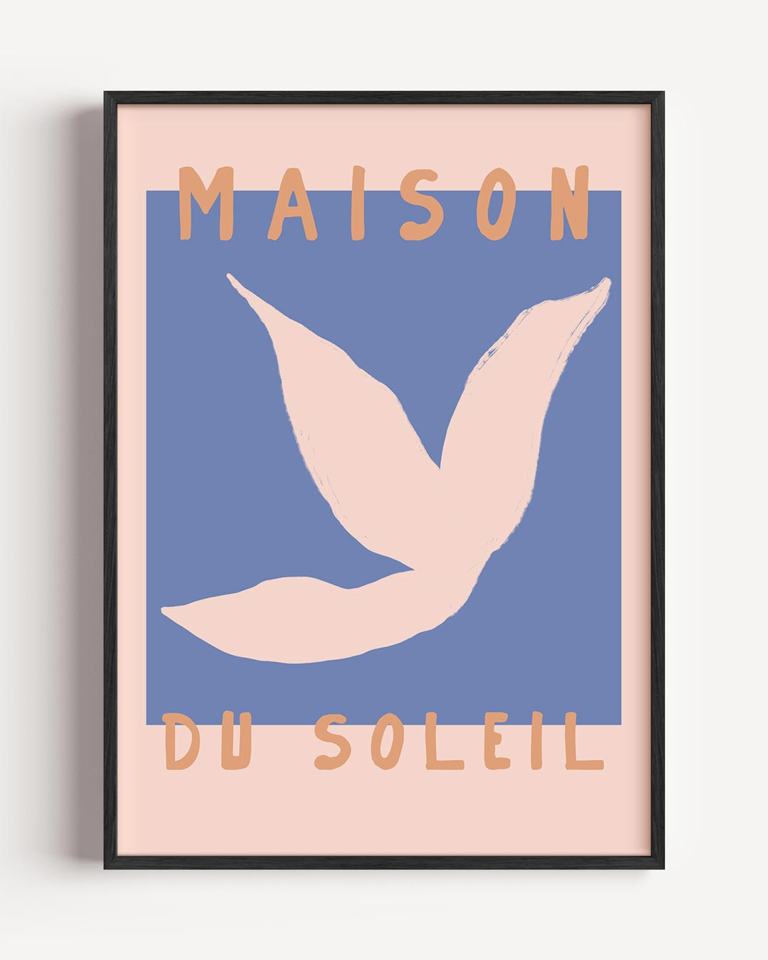 Moderne Artistieke – typografie portret poster als wanddecoratie