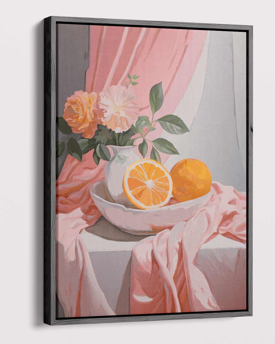 Sfeervolle Stilleven Met Citrus – dibond kunstwerk als wanddecoratie