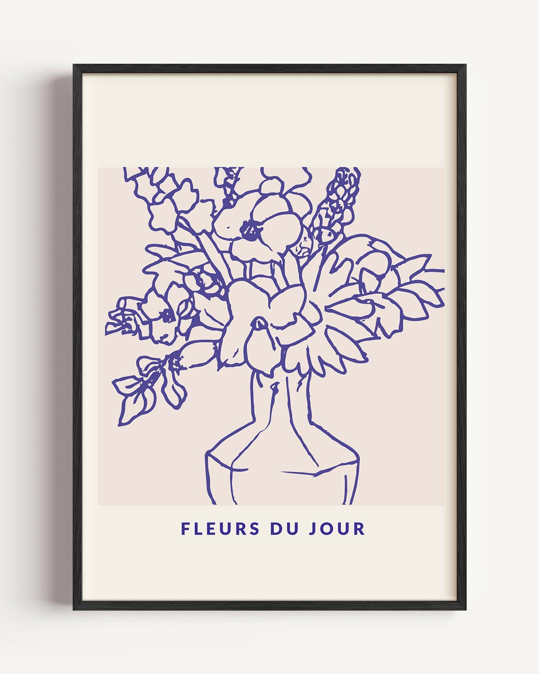 Bloemig Avontuur – keuken portret poster als wanddecoratie