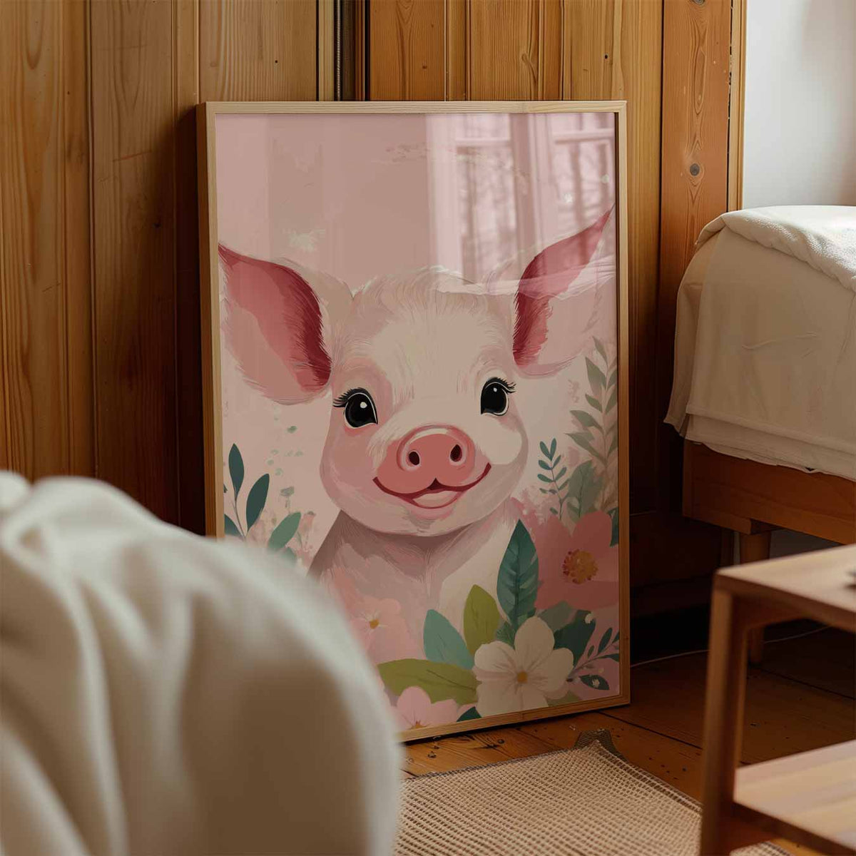 Vrolijke Varkentjes – kinderposter in staand formaat