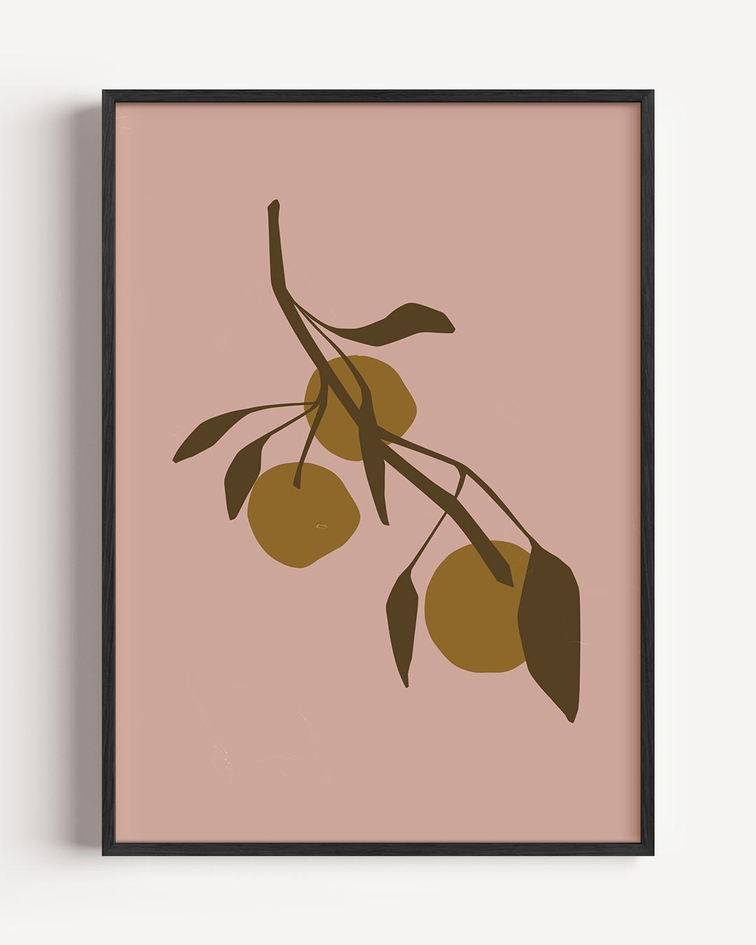 Moderne Botanische Kunstposter – bloemen portret poster als wanddecoratie