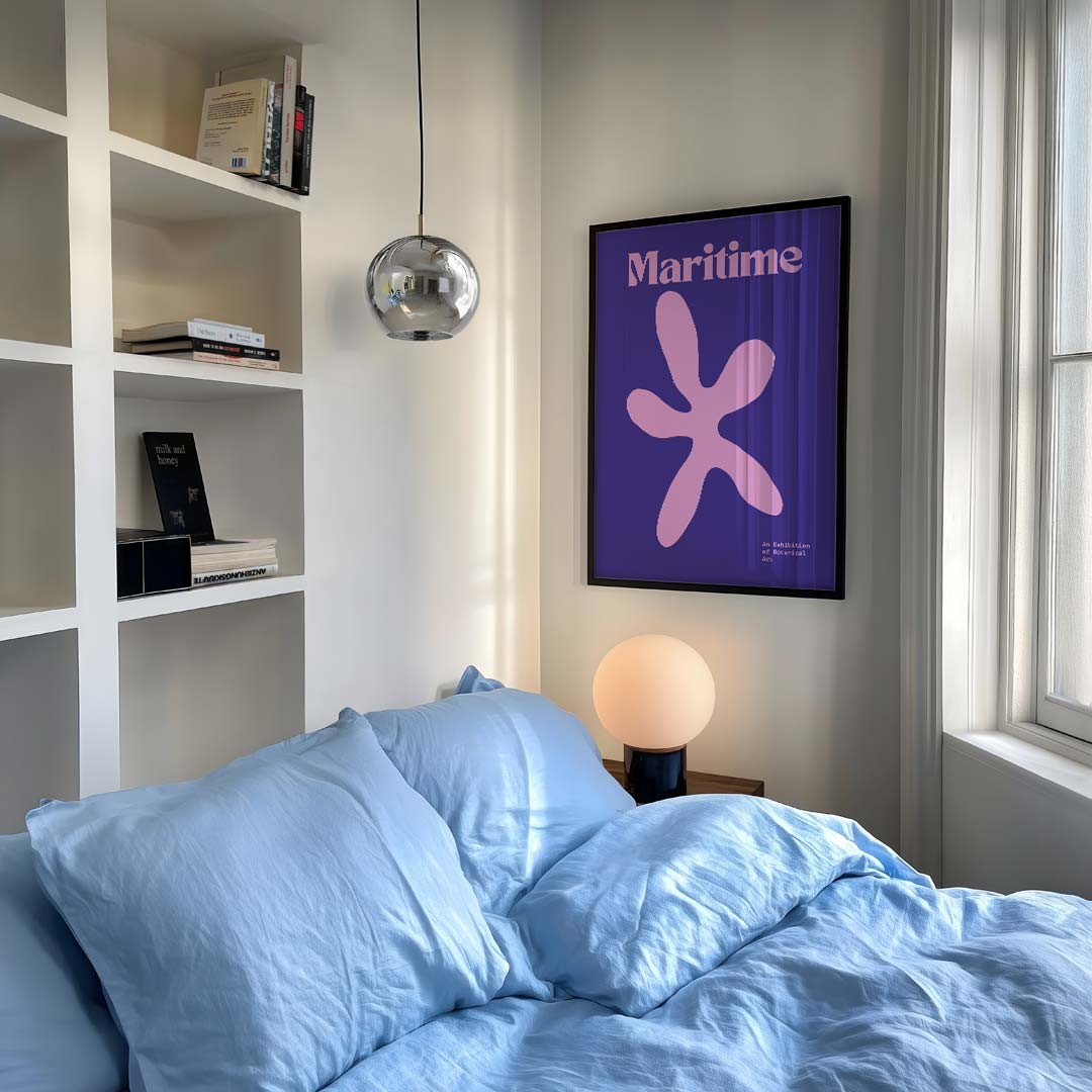 Botanische Kunst Maritiem – staande kleurrijke abstracte wanddecoratie van WallArtistic