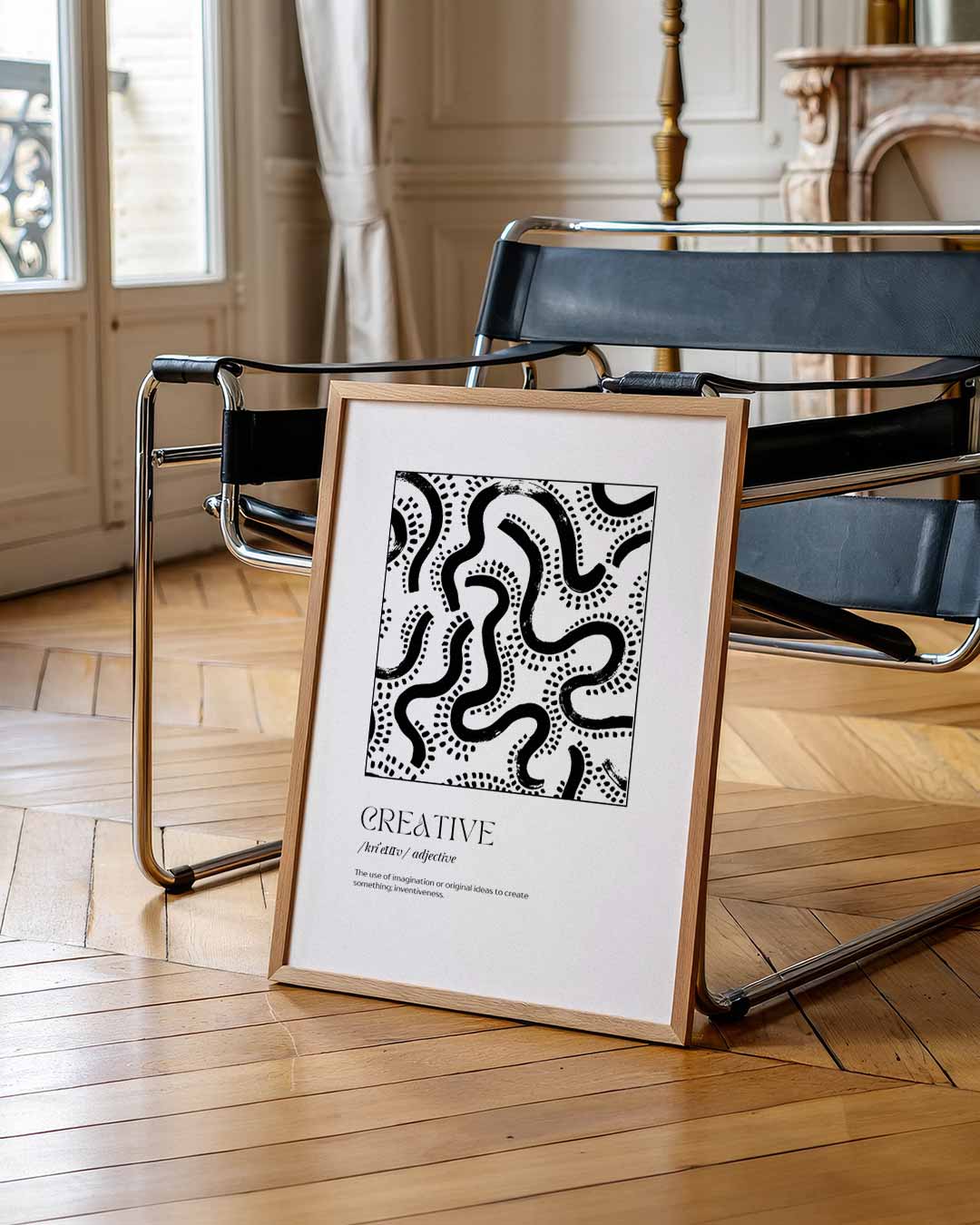 Creatieve Inspiratie – urban poster in staand formaat